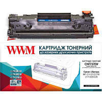 Картридж WWM для Canon 737/ HPCF283X (CNT737EW) c