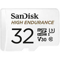 Карта памяти SanDisk 32GB microSDHC class 10 UHS-I U3 V30 High Endurance (SDSQQNR-032G-GN6IA) c