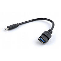 Дата кабель OTG USB 3.0 AF to Type-C 0.2m Cablexpert (A-OTG-CMAF3-01) h