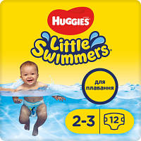 Подгузники Huggies Little Swimmer 2-3 12 шт (5029053537795) h