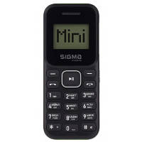 Мобильный телефон Sigma X-style 14 MINI Black-Green (4827798120729) c