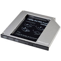 Фрейм-переходник Grand-X HDD 2.5'' to notebook 9.5 mm ODD SATA3 (HDC-26) c