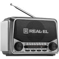 Портативний радіоприймач REAL-EL X-525 Grey h