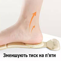 Чорні обрізні устілки м'які для модельного взуття на каблуках. Ортопедичні устілки жіночі для туфель на підборах, фото 9