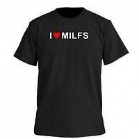 Футболка премиум мужская Owi I love MILFs