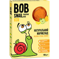 Мармелад Bob Snail Равлик Боб яблуко, груша, лимон 108 г (4820219341253) h