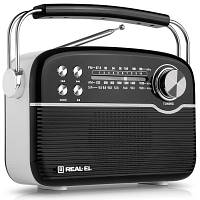 Портативный радиоприемник REAL-EL X-545 Black c