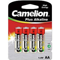 Батарейка Camelion AA LR6 Plus Alkaline * 4 (LR6-BP4) c