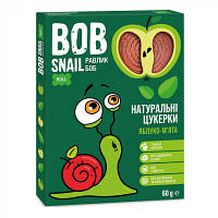 Цукерка Bob Snail Равлик Боб яблучні з м'ятою 60 г (4820162520163) h