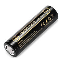 Акумулятор 18650 2200mah Li-Ion, (2100-2300mah), 3.7V (2.75-4.2V), Blac Liitokala (Lii-22A) h