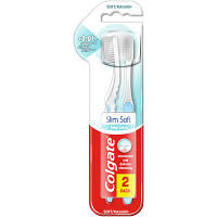 Зубная щетка Colgate Slim Soft для защиты десен 2 шт. (8714789993829) c
