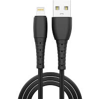 Дата кабель USB 2.0 AM to Lightning 1.0m PL-02 3A Grand-X (PL-02) c