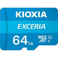 Карта памяти Kioxia 64GB microSDXC class 10 UHS-I Exceria (LMEX1L064GG2) c