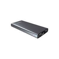 Батарея универсальная Syrox PB117 10000mAh, USB*2, Micro USB, Type C, grey (PB117_grey) h