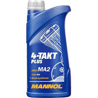 Моторное масло Mannol 4-TAKT PLUS 1л 10W-40 (MN7202-1) c