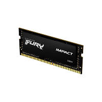 Модуль пам'яті для ноутбука SoDIMM DDR4 8GB 3200 МГц Fury Impact Kingston Fury (ex. HyperX) (KF432S20IB/8) h