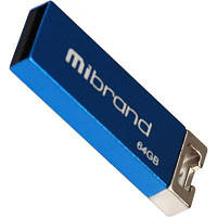 USB флеш наель Mibrand 64GB Сhameleon Blue USB 2.0 (MI2.0/CH64U6U) c