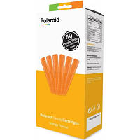 Стержень для 3D-ручки Polaroid Candy pen, апельсин, помаранчевий (40 шт) (PL-2506-00) h
