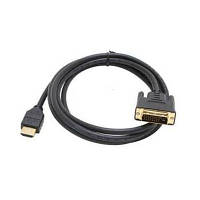 Кабель мультимедийный HDMI to DVI 24+1pin M, 3.0m Patron (CAB-PN-DVI-HDMI-30) c