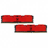 Модуль памяти для компьютера DDR4 16GB (2x8GB) 3200 MHz IRDM Red Goodram (IR-XR3200D464L16SA/16GDC) h