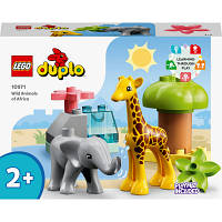 Конструктор LEGO DUPLO Town Дикие животные Африки 10 деталей (10971) c