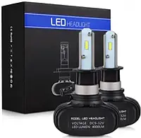 Автолампа LED S1 HB3, Лед лампы в фары Светодиодные лампы для авто Комплект ламп l