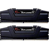 Модуль памяти для компьютера DDR4 16GB (2x8GB) 3200 MHz Ripjaws V G.Skill (F4-3200C16D-16GVKB) c