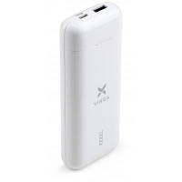 Батарея универсальная Vinga 10000 mAh glossy white (VPB1MWH) c