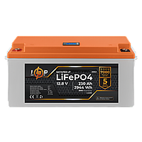Аккумулятор LP LiFePO4 LCD 12V (12,8V) - 230 Ah (2944Wh) (BMS 100A/50A) пластик l