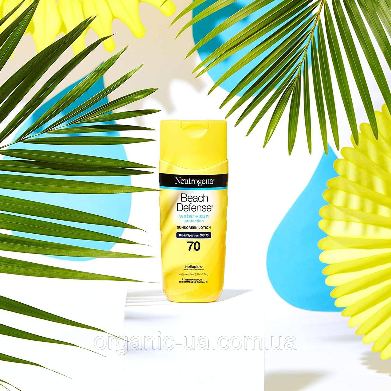 Neutrogena, Сонцезахисний лосьйон Beach Defense, SPF 70, 198 мл (6,7 рідк. Унції)