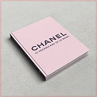 Ежедневник женский Chanel розовый недатированный, брендовый ежедневник А5, деловой блокнот 208страниц