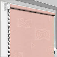 Рулонная штора Rolets Икеа 1-1842-1000 100x170 см открытого типа Розовая c