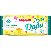Детские влажные салфетки Dada с экстрактом ромашки, 60 шт (4820174980382) h