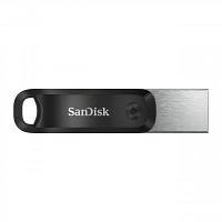 USB флеш наель SanDisk 256GB iXpand Go USB 3.0/Lightning (SDIX60N-256G-GN6NE) c