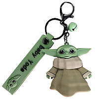 Брелок на ключи Baby Yoda, Брелок Бейби Йода, Аксессуар для ключей Малыш Йода, Брелок Grogu, Брелок Грог