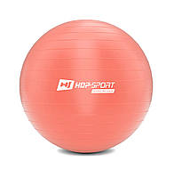 Фітбол Hop-Sport 55см рожевий + насос 2020 h