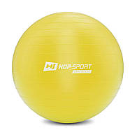 Фитбол Hop-Sport 55см желтый + насос 2020 h