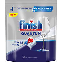 Таблетки для посудомоечных машин Finish Quantum All in 1 35 шт. (5908252005215) h