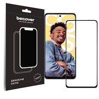 Стекло защитное BeCover Realme C55 Black (709765) c