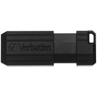 USB флеш наель Verbatim 64GB Store 'n' Go PinStripe Black USB 2.0 (49065) c