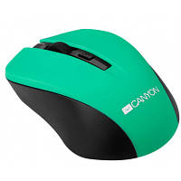 Мышка Canyon CNE-CMSW1GR Wireless Black-Green (CNE-CMSW1GR) c