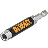Держатель для бит DeWALT магнитный, L= 80 мм, хвостовик 1/4, 1 шт (DT90394) c