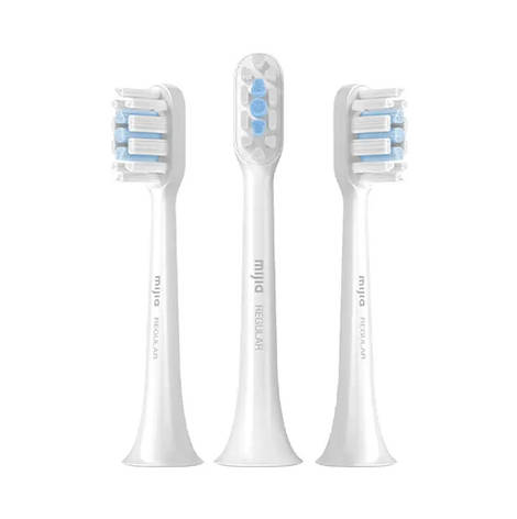 Насадки для зубної щітки Xiaomi MiJia Sonic Electric Toothbrush T300 / T500 / T500C White (3шт), фото 1