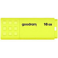 USB флеш наель Goodram 16GB UME2 Yellow USB 2.0 (UME2-0160Y0R11) c