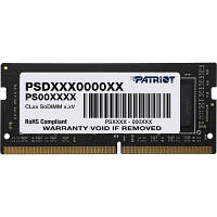 Модуль памяти для ноутбука SoDIMM DDR4 16GB 2666 MHz Signature Line Patriot (PSD416G266681S) c