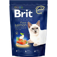 Сухой корм для кошек Brit Premium by Nature Cat Adult Salmon 1.5 кг (8595602553136) c