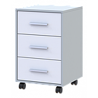 Тумба Doros Т3 41902061 Сірий, білий 43х42х66,4см (1996686410)