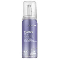 Фиолетовый Разглаживающий Мусс для Сохранения Яркости Блонда Joico Blonde Life Brilliant Tone Violet Smoothing