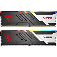 Модуль пам'яті для комп'ютера DDR5 32GB (2x16GB) 6000MHz Viper Venom RGB Patriot (PVVR532G600C36K) h