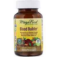 Витаминно-минеральный комплекс MegaFood Строитель крови, Blood Builder, 60 таблеток (MGF-10171) c
